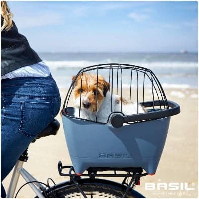 basil-buddy-hondenfietsmand voor achterop