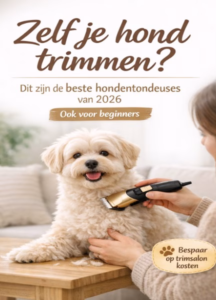 Hondentondeuse gebruiken bij kleine hond thuis trimmen zonder stress beste hondentondeuse 2026